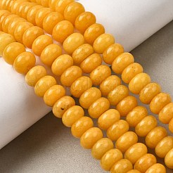 Dyed Natural White Jade Beads Strands&nbsp;G-G107-A23-01