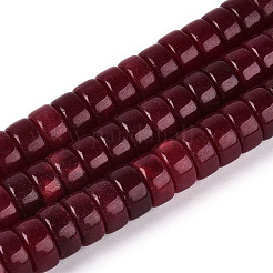 Dyed Natural White Jade Beads Strands&nbsp;G-T143-17H
