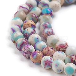 Natural Imperial Jasper Beads Strands&nbsp;G-E358-6m-01
