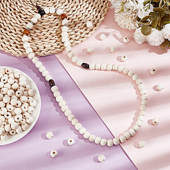 1000Pcs Natural Unfinished Wood Beads&nbsp;WOOD-GA0001-75