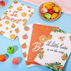 12Pcs 4 Styles Fruit Printed Rectangle Paper Gift Candy Bags for Birthday&nbsp;ABAG-TA0001-69
