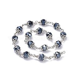 Handmade Glass Beaded Chains&nbsp;AJEW-JB00498
