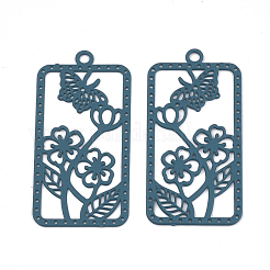 430 Stainless Steel Filigree Pendants&nbsp;X-STAS-S108-20A