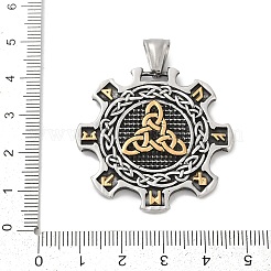 316 Surgical Stainless Steel Pendants&nbsp;STAS-D304-14AS