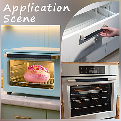 PU Leather Refrigerator Handle Protective Cover&nbsp;DIY-CL0002-40B