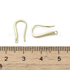 Brass Earring Hooks&nbsp;KK-C048-15G