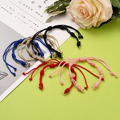 Adjustable Braided Nylon Cord Bracelet Making&nbsp;AJEW-JB00758
