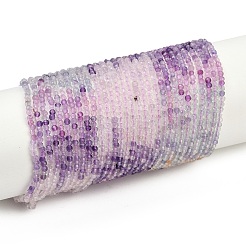 Natural Fluorite Beads Strands&nbsp;G-F789-01-2mm