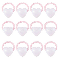 10Pcs Plastic Girls Hair Accessories&nbsp;OHAR-TAC0011-001A