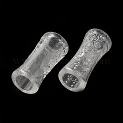 Transparent Acrylic European Beads&nbsp;TACR-G048-08