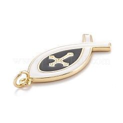 Real 18K Gold Plated Brass Pendants&nbsp;KK-M219-01G-B
