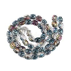 Electroplate Glass Beads Strands&nbsp;EGLA-T021-05G