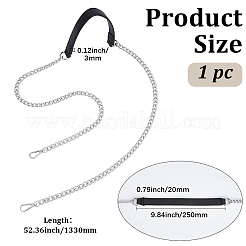 1Pc Alloy Twisted Chain Bag Straps&nbsp;AJEW-GF0013-58B