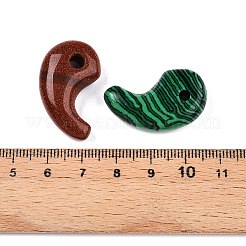 Natural & Synthetic Mixed Stone Pendants&nbsp;G-N344-32