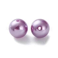 Plastic Imitation Pearl Beads&nbsp;FIND-M059-01C-03