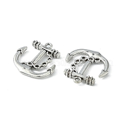 Tibetan Style Alloy Anchor Pendants&nbsp;X-TIBEP-839-AS-NR