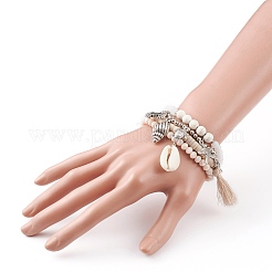 4Pcs Stretch Bracelets&nbsp;BJEW-JB05885