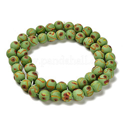 Handmade Frosted Lampwork Beads&nbsp;LAMP-C016-04C-03