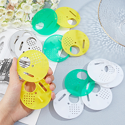 16Pcs 4 Styles Stainless Steel & Plastic Bee Hive Box Entrance Gates&nbsp;AJEW-GA0003-14