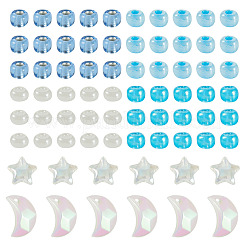 DIY Star Moon Jewelry Making Findings Kits&nbsp;DIY-TA0013-76