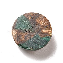 Assembled Synthetic Bronzite and Malachite Cabochons&nbsp;G-I339-08B