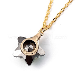 Electroplate Star Glass Jewelry Sets&nbsp;SJEW-JS01120-03