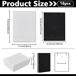Cardboard Paper Jewelry Storage Boxes with Sponge Inside&nbsp;CON-WH0112-013