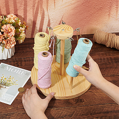 1Set Wood Thread Holder&nbsp;DIY-BC0013-96