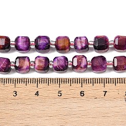 Natural Tiger Eye Beads Strands&nbsp;G-F812-A01-01B
