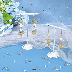 110Pcs Brass French Hooks with Coil and Ball&nbsp;KK-CN0002-35