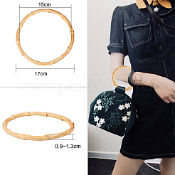 Eco-Friendly Bamboo Bag Handle for Handcrafted Handbag DIY Bags Accessories&nbsp;FIND-PH0015-32
