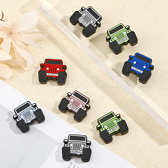 12Pcs 6 Colors Food Grade Eco-Friendly Silicone Beads&nbsp;SIL-CA0001-81