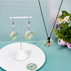 4Pcs Synthetic Shoushan Stone Pendants&nbsp;G-FH0002-66