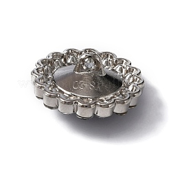 1-Hole Zinc Alloy Rhinestone Shank Buttons&nbsp;DIY-WH0319-83B