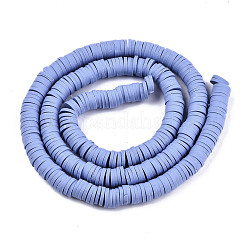Handmade Polymer Clay Beads Strands&nbsp;CLAY-R089-6mm-023