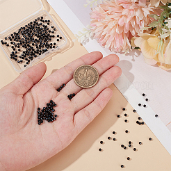 2 Strands Natural Black Spinel Beads Strands&nbsp;G-OC0005-44