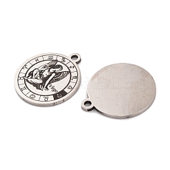 Non-Tarnish (Defective Closeout Sale: Scratched) 201 Stainless Steel Pendants&nbsp;STAS-XCP0001-91