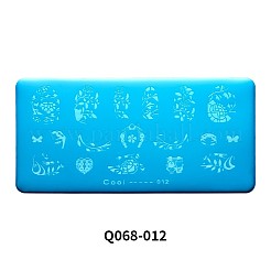 Stainless Steel Nail Art Stamping Plates&nbsp;MRMJ-Q068-012