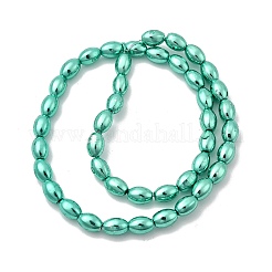 Electroplated Synthetic Non-magnetic Hematite Beads Strands&nbsp;G-H327-A01-02