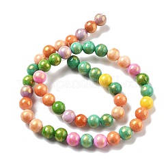Natural Mashan Jade Beads Strands&nbsp;G-A255-A01-01C