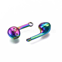 Rainbow Color Alloy Pendants&nbsp;PALLOY-N163-103-NR
