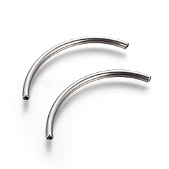 Tarnish Resistant 304 Stainless Steel Tube Beads&nbsp;STAS-G192-19P