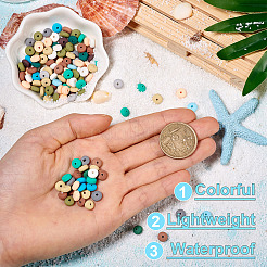 4 Strands 4 Style Handmade Polymer Clay Beads&nbsp;CLAY-CW0001-04