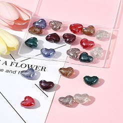 21Pcs 7 Colors Transparent Acrylic Beads&nbsp;OACR-FS0001-94