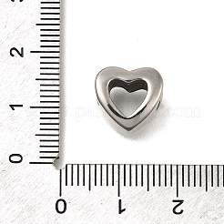 304 Stainless Steel European Beads&nbsp;STAS-M100-01AS