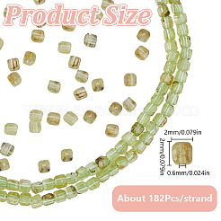1Strand Natural Peridot Beads Strands&nbsp;G-GO0001-72