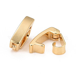 Eco-Friendly Brass Watch Band Clasps&nbsp;KK-M225-26G-C
