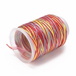 5 Rolls 15-Ply Segment Dyed Polyester Cords&nbsp;WCOR-P001-01C-011