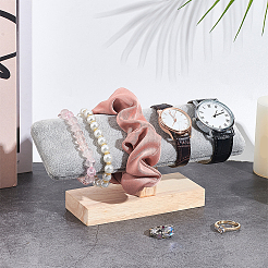 Velvet Slant Back Bracelet Display Stands&nbsp;BDIS-WH0008-11