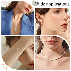 10Pcs Brass Micro Pave Clear Cubic Zirconia Charms&nbsp;ZIRC-BBC0001-25
